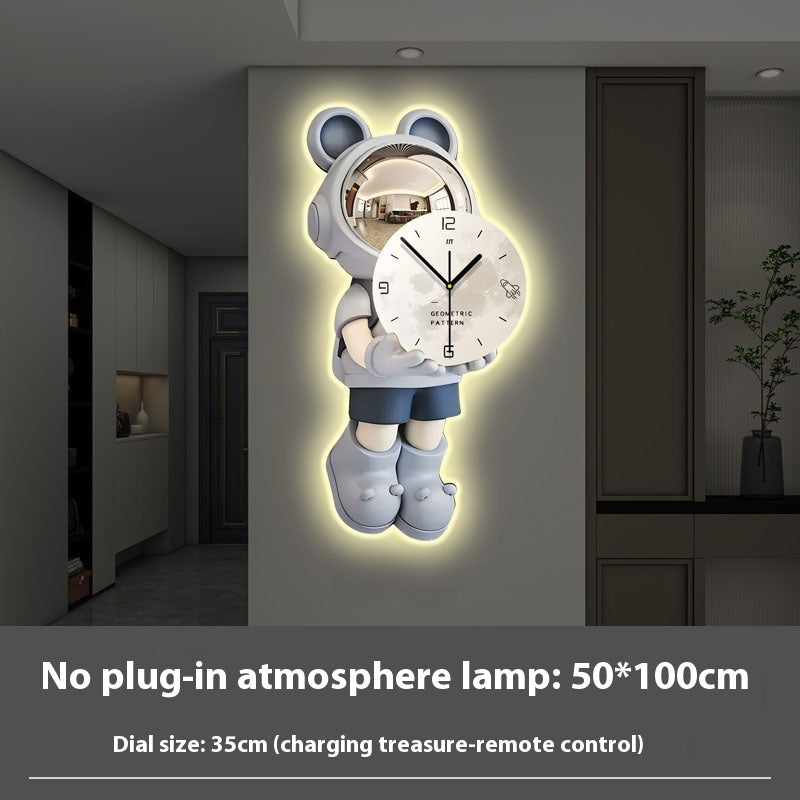 Astronaut Clock Wall