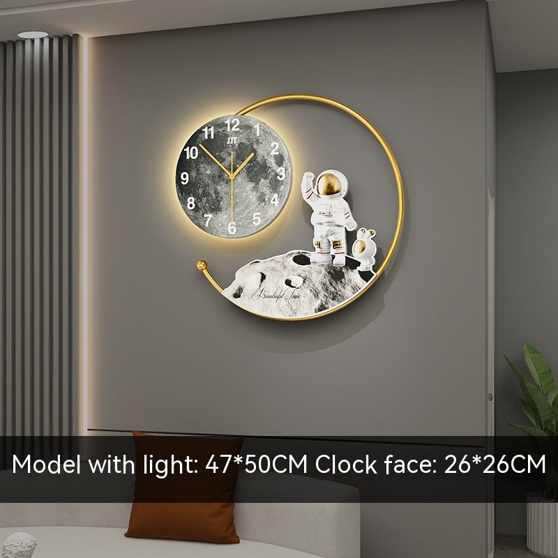 Wall Clock With Light