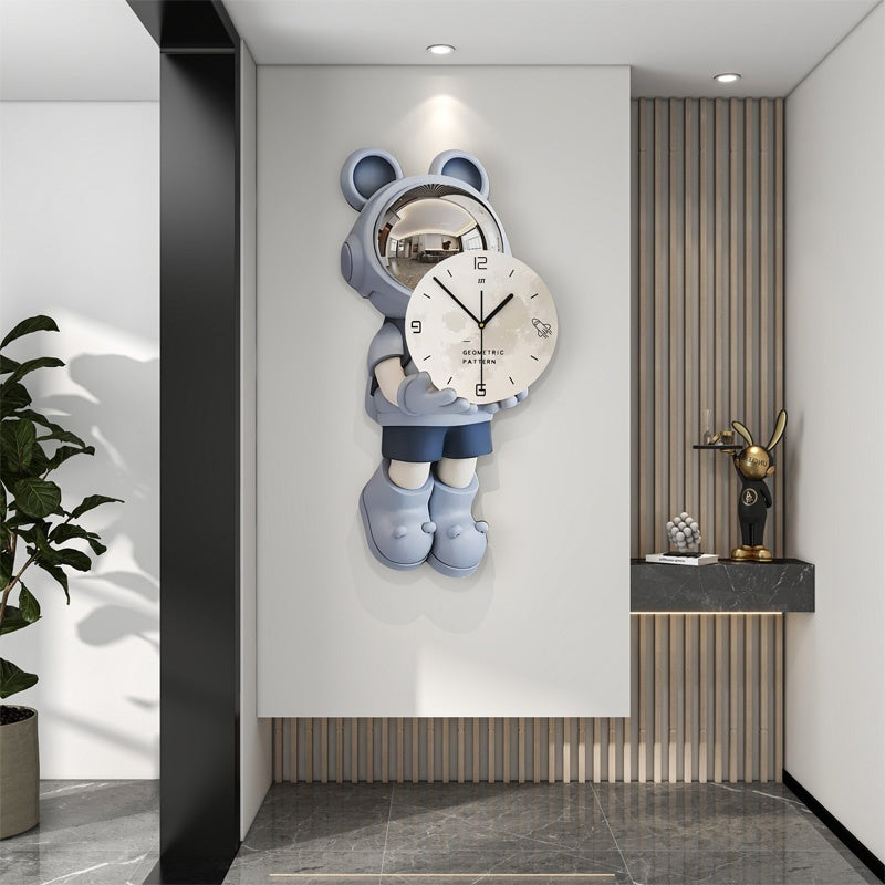 Astronaut Clock Wall